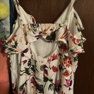 Dex Vibrant Floral Maxi Dress